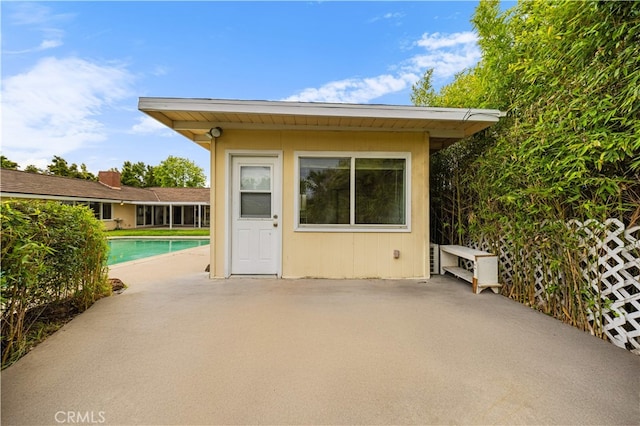 1212 Oakwood Dr, Arcadia, CA 91006 - view of patio / terrace with an outdoor pool