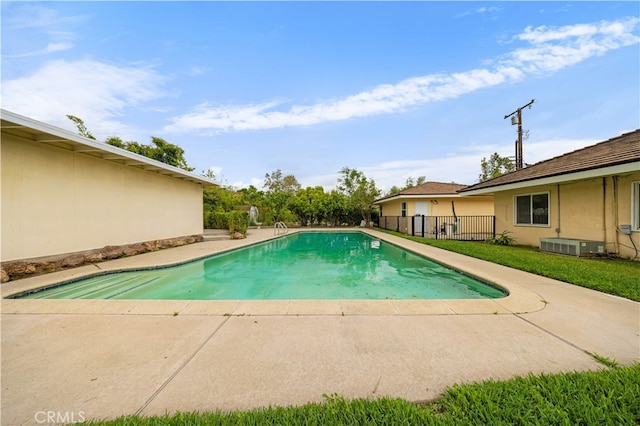 1212 Oakwood Dr, Arcadia, CA 91006 - view of swimming pool with fence and a patio