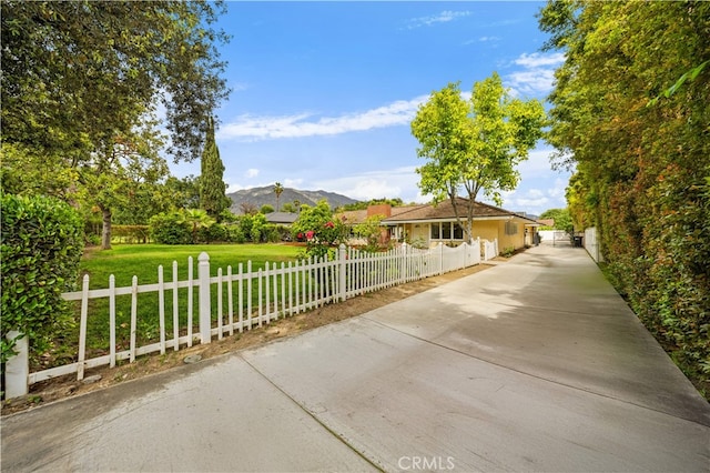 1212 Oakwood Dr, Arcadia, CA 91006 - ranch-style house with a mountain view