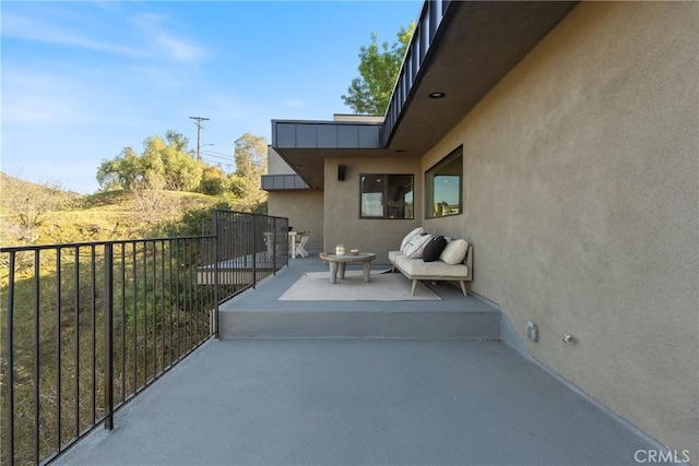 3250 Coldwater Canyon Ave, Studio City, CA 91604 - view of patio / terrace featuring a balcony