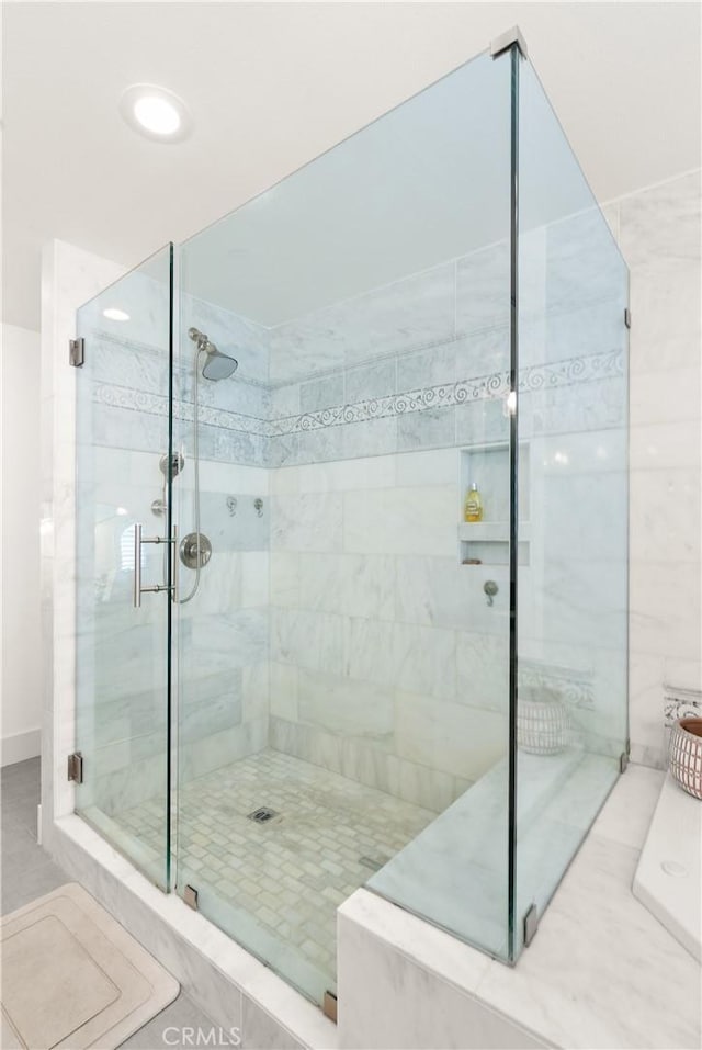 315 Lugonia St, Newport Beach, CA 92663 - full bathroom featuring a stall shower