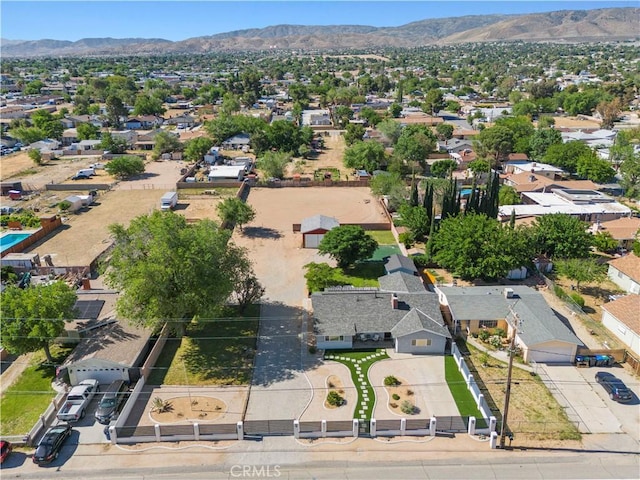 5136 W W Ave L8, Lancaster, CA 93536 - aerial perspective of suburban area featuring a mountain backdrop
