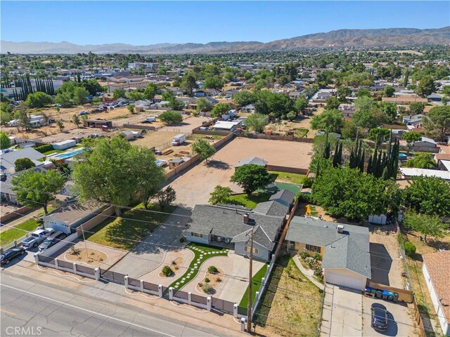 5136 W W Ave L8, Lancaster, CA 93536 - aerial view of residential area featuring mountains