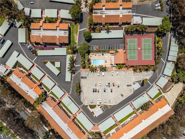 drone / aerial view