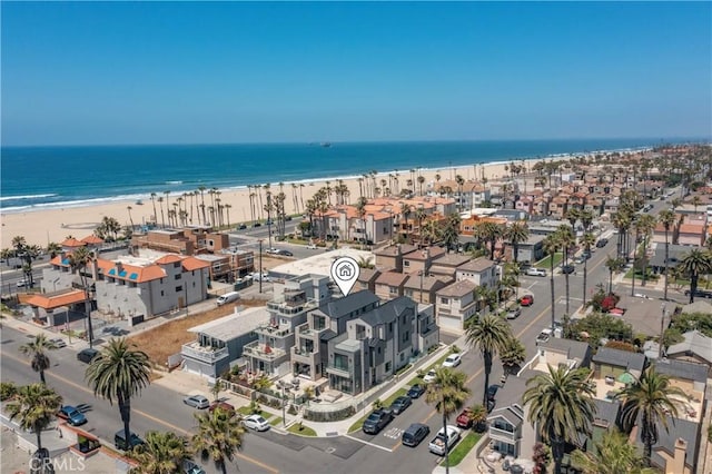 125 8th St, Huntington Beach, CA 92648 - drone / aerial view of waterfront with a beach