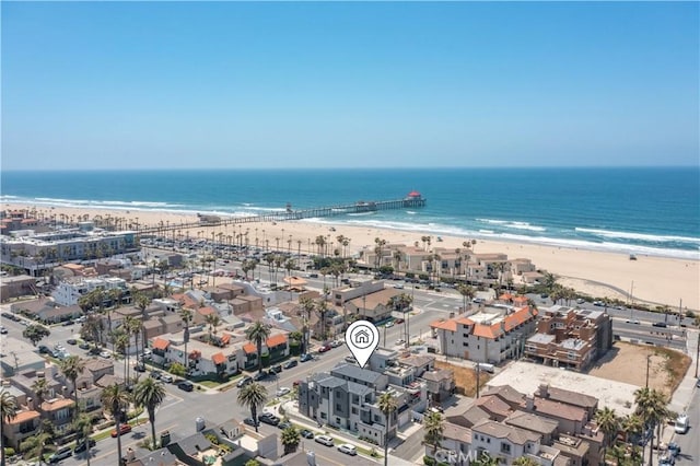 125 8th St, Huntington Beach, CA 92648 - drone / aerial view of expansive beach