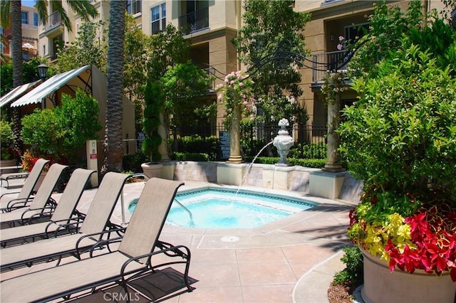 2230 Watermarke Pl, Irvine, CA 92612 - view of pool with a community hot tub
