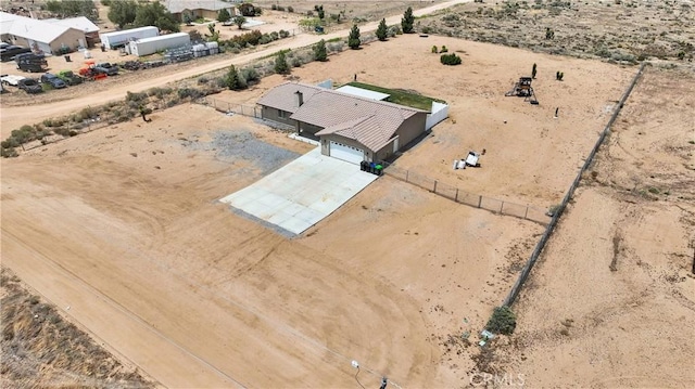 5824 White Fox Trl, Phelan, CA 92371 - view of rural area with a desert landscape