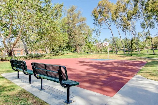 22492 Eloise Dr, Lake Forest, CA 92630 - view of property's community with community basketball court and a lawn