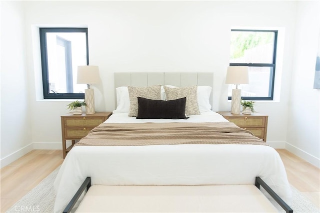 539 Avon Ave, Pasadena, CA 91105 - bedroom featuring light wood finished floors and baseboards