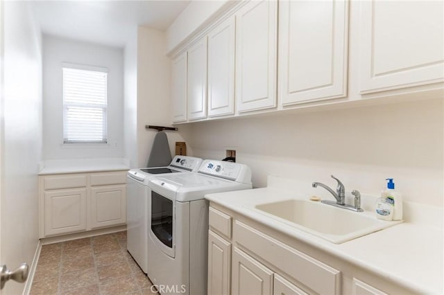 28465 Port Cv, Menifee, CA 92585 - washroom featuring cabinet space and washing machine and dryer