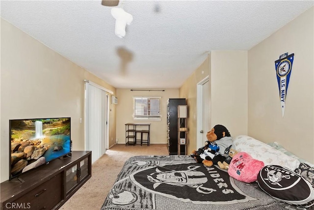 16193 Colina St, Victorville, CA 92395 - bedroom with carpet flooring and a textured ceiling