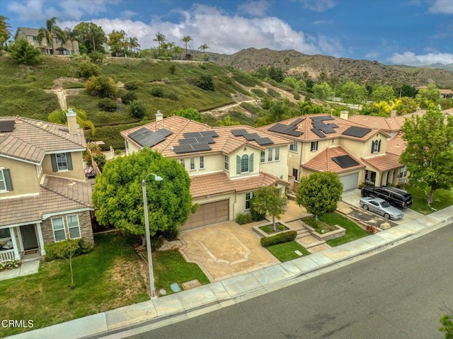 23839 Rio Ranch Way, Valencia, CA 91354 - aerial perspective of suburban area featuring a mountain backdrop