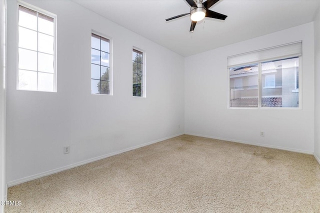 23839 Rio Ranch Way, Valencia, CA 91354 - unfurnished room featuring carpet, a ceiling fan, and baseboards