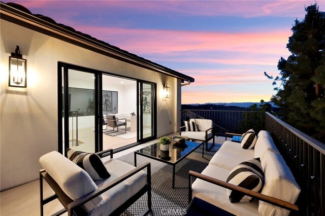 4335 Chaumont Rd, Woodland Hills, CA 91364 - balcony featuring an outdoor hangout area