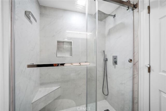 460 Oak St Unit 316, Glendale, CA 91204 - full bathroom featuring a marble finish shower
