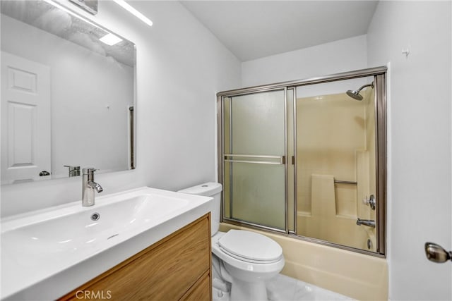 460 Oak St Unit 316, Glendale, CA 91204 - bathroom with toilet, vanity, and enclosed tub / shower combo