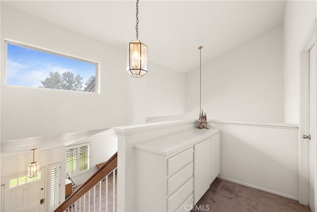 21242 Bristlecone, Mission Viejo, CA 92692 - corridor featuring carpet flooring and baseboards