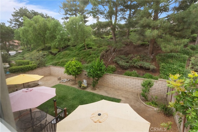 21242 Bristlecone, Mission Viejo, CA 92692 - view of yard with a patio