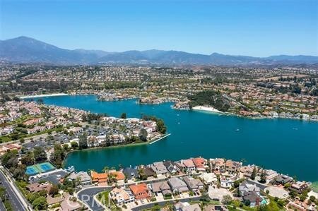 21242 Bristlecone, Mission Viejo, CA 92692 - drone / aerial view of a water and mountain view