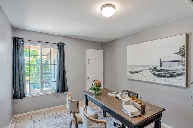 27049 Langside Ave, Canyon Country, CA 91351 - tiled office featuring healthy amount of natural light and baseboards