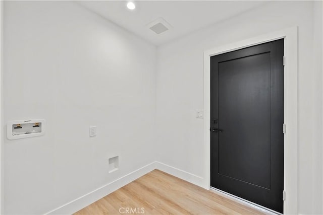 7307 Forbes Ave, Lake Balboa, CA 91406 - empty room with light wood-type flooring, baseboards, and recessed lighting