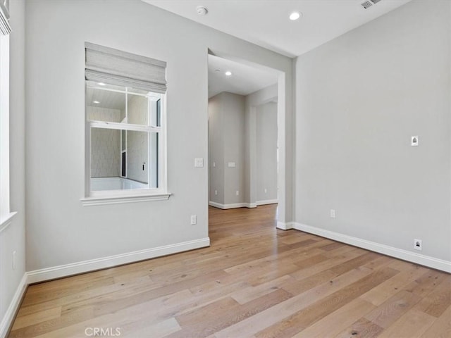920 Trail View Pl, Nipomo, CA 93444 - spare room featuring wood finished floors, baseboards, and recessed lighting