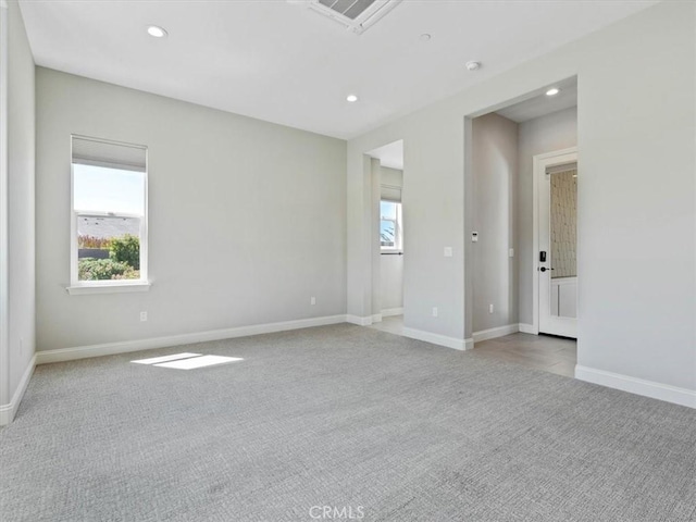 920 Trail View Pl, Nipomo, CA 93444 - unfurnished room featuring light colored carpet, healthy amount of natural light, recessed lighting, and baseboards