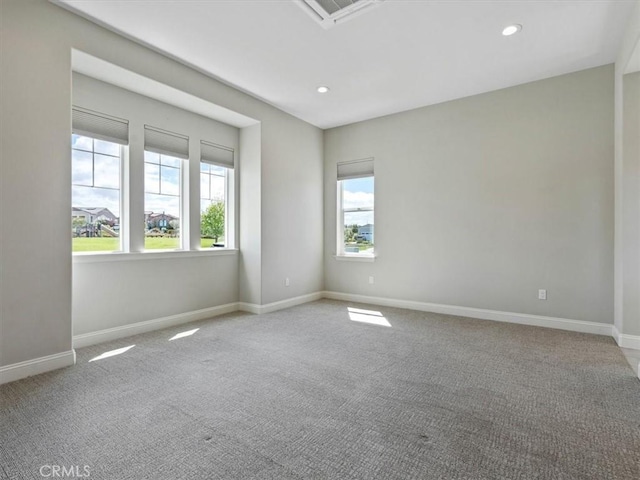 920 Trail View Pl, Nipomo, CA 93444 - empty room featuring baseboards, carpet, and recessed lighting