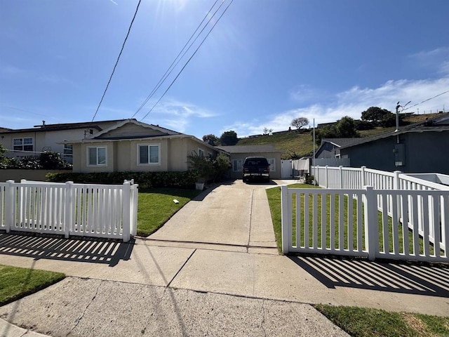 1629 Primera St, Lemon Grove, CA 91945 - bungalow-style home with driveway and an attached garage