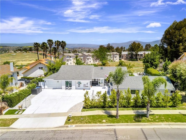 20139 Lake Canyon Dr, Walnut, CA 91789 - aerial perspective of suburban area with mountains