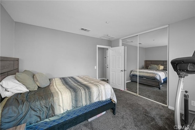 19883 San Juan Capistrano Ct, Riverside, CA 92508 - carpeted bedroom with attic access and baseboards
