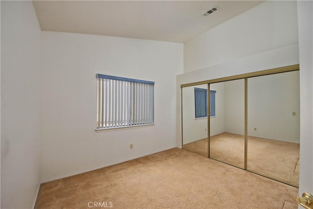 35823 48th St E, Palmdale, CA 93552 - unfurnished bedroom featuring carpet flooring and a closet