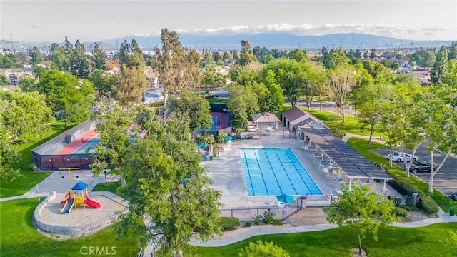 3628 Grizzley Creek Ct, Ontario, CA 91761 - drone / aerial view of a mountainous background