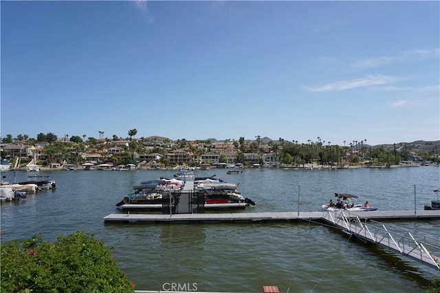 23618 Canyon Lake Dr N, Canyon Lake, CA 92587 - dock area with a water view