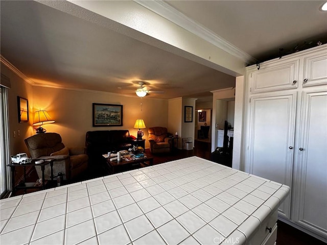 19628 Pine Valley Ave, Porter Ranch, CA 91326 - bedroom featuring crown molding and a closet