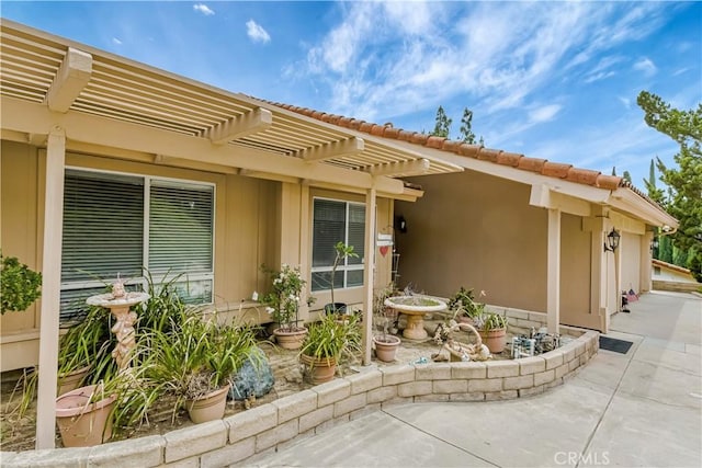 19628 Pine Valley Ave, Porter Ranch, CA 91326 - view of patio with a pergola