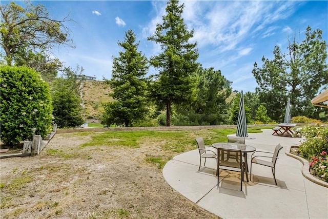 19628 Pine Valley Ave, Porter Ranch, CA 91326 - view of yard with a patio and outdoor dining space