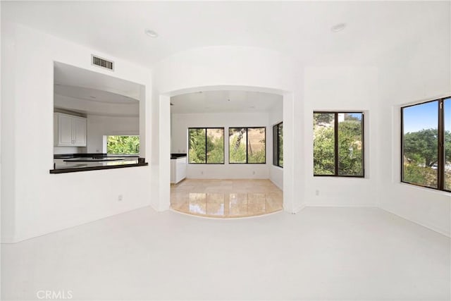 9314 Stevens Way, West Hills, CA 91304 - unfurnished living room featuring recessed lighting