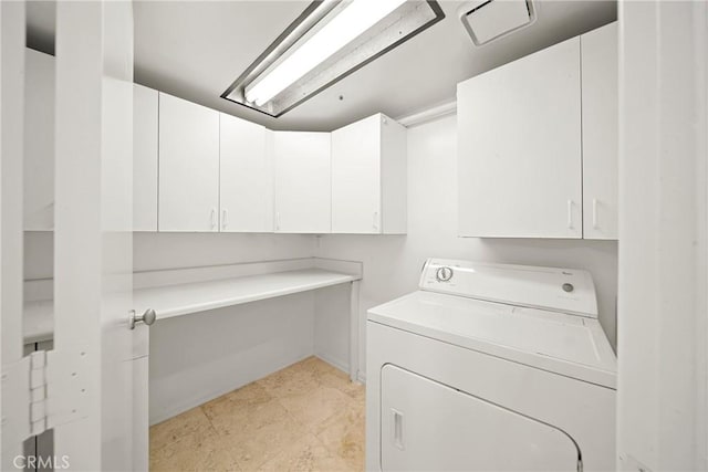 9314 Stevens Way, West Hills, CA 91304 - laundry area with washer / clothes dryer and cabinet space
