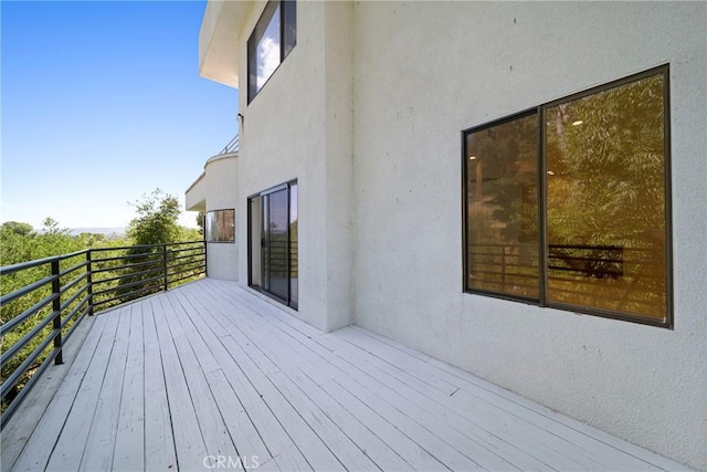 9314 Stevens Way, West Hills, CA 91304 - view of wooden terrace