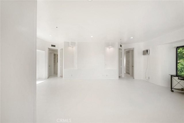 9314 Stevens Way, West Hills, CA 91304 - empty room featuring recessed lighting and concrete floors