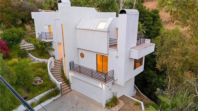 9314 Stevens Way, West Hills, CA 91304 - aerial view of property and surrounding area