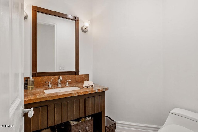 12986 Macdonald Dr, Ojai, CA 93023 - half bath with toilet and vanity