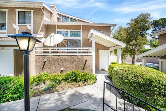 917 W Imperial Unit 64, La Habra, CA 90631 - view of front of property with stucco siding