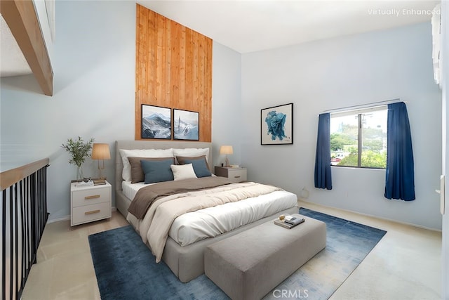 917 W Imperial Unit 64, La Habra, CA 90631 - bedroom featuring baseboards