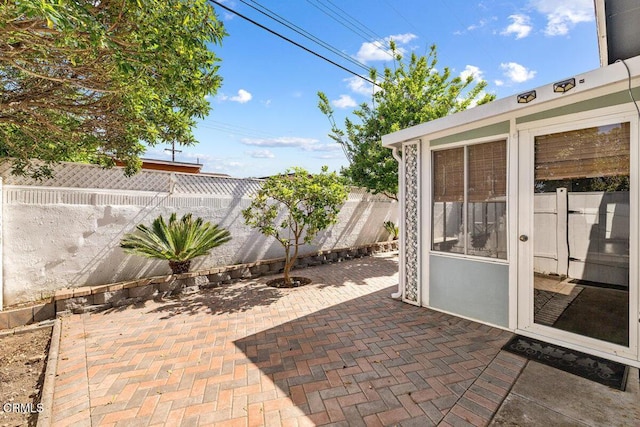 203 E Garden Grn, Port Hueneme, CA 93041 - view of patio / terrace with a fenced backyard
