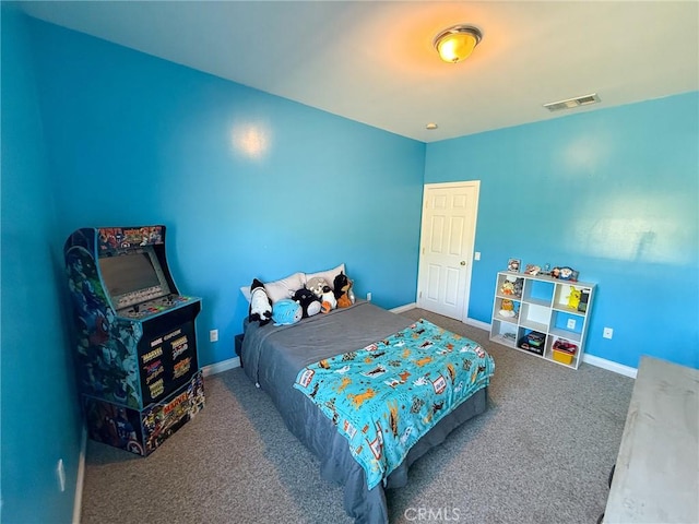 8921 Deer Trl, Frazier Park, CA 93225 - carpeted bedroom featuring baseboards