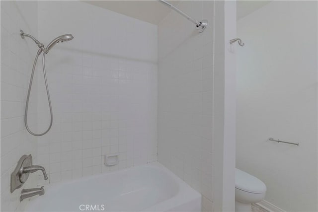 4200 Via Arbolada Unit 123, Los Angeles, CA 90042 - bathroom featuring toilet and bathtub / shower combination