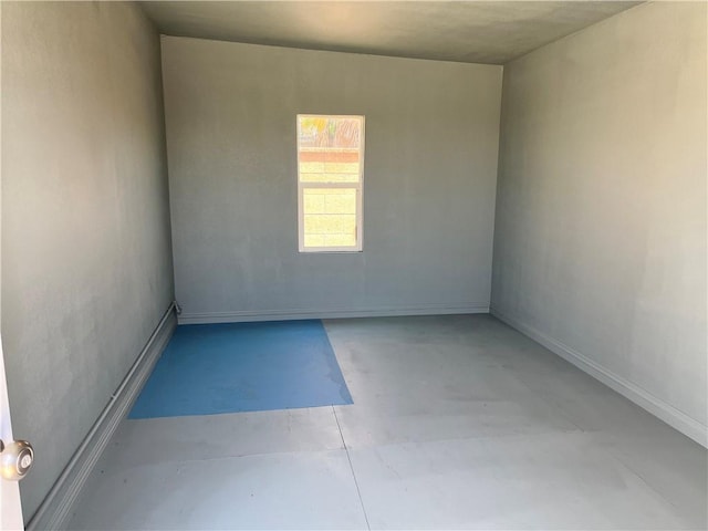 136 S Fircroft St, West Covina, CA 91791 - spare room with finished concrete floors and baseboards